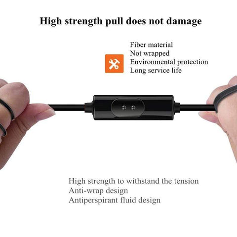 Image of REALIKE 3.5mm Wired Headphones Handsfree Headset In Ear Earphone Earbuds with Mic