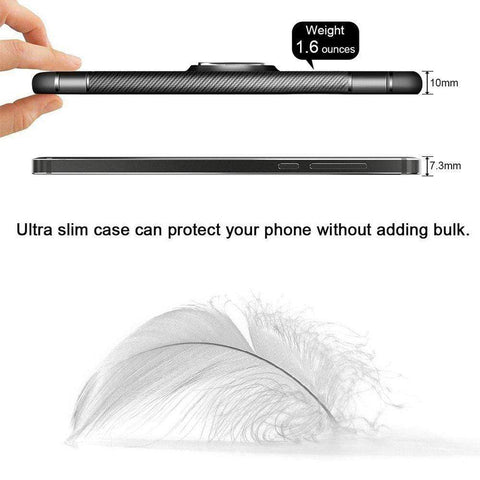 Image of Realike Aemotoy Protective Armor Bumper W 360 Degrees Shockproof Defender Case For Nokia 6 - Carbon Black