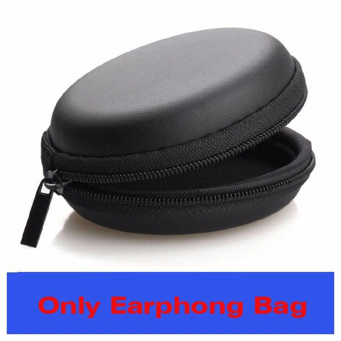 Image of REALIKE Handsfree Zipper Style Mini Earphone 3.5mm Aux Audio Jack In Ear Headphones Ear phones Handfree MP3 Headset with Mic