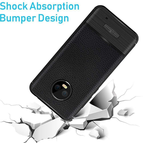 Image of REALIKE® Moto G6 Plus Cover,Litchi Pattern Design Lightweight Shockproof Case for Moto G6 Plus (Litchi Blue) (Limited Time Discounted Price)