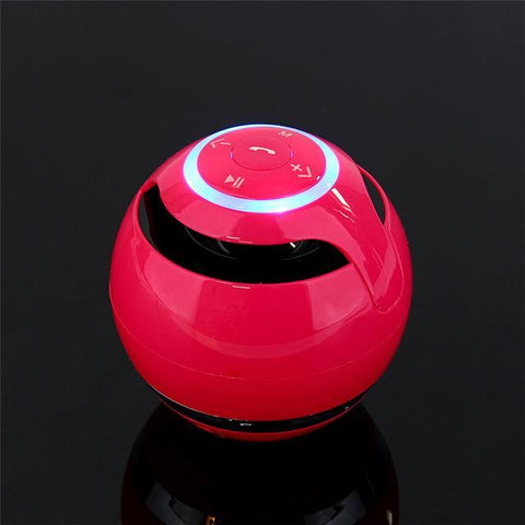 Image of REALIKE Portable Column Bluetooth Speaker Wireless Ball Mini Handfree TF FM Radio With Mic MP3 Globe Audio Sound box