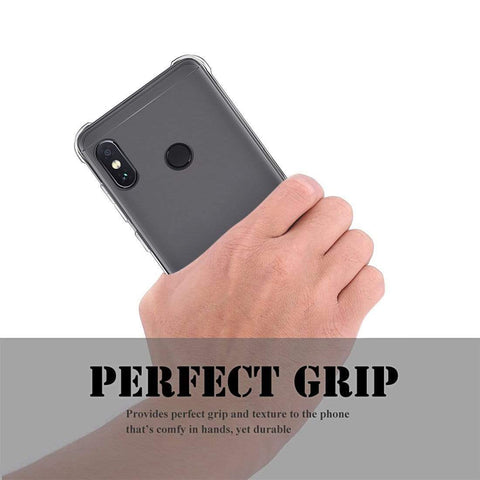 Image of REALIKE® Redmi Note 5 Pro Back Cover, Branded Case With Ultimate Protection Flexible Transparent Back Cover For Xiaomi Redmi Note 5 Pro-2018