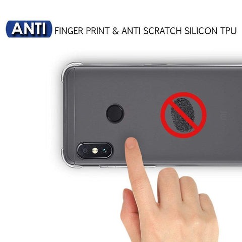 Image of REALIKE® Redmi Note 5 Pro Back Cover, Branded Case With Ultimate Protection Flexible Transparent Back Cover For Xiaomi Redmi Note 5 Pro-2018