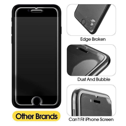 Image of REALIKE® iPhone 8 Plus / 7 Plus Screen Protector, 3D Touch Edge to Edge 9H Blue Light Filter Full Coverage Shockproof Tempered Glass for Apple iPhone 8 Plus / 7 Plus