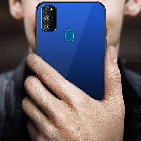 Image of REALIKE Samsung M30S Back Cover, Full Glass Anti Scratch Full Shockproof Back Case for Samsung M30