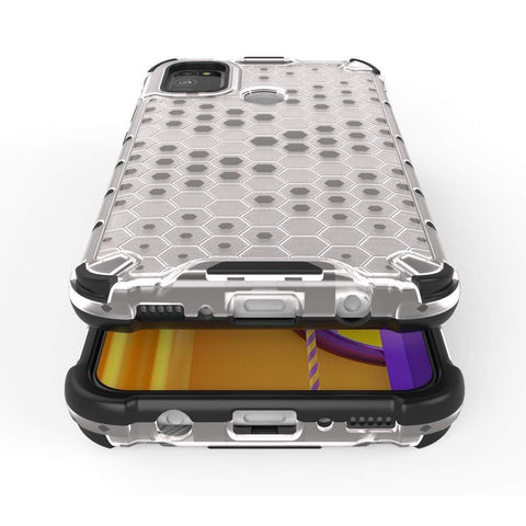 Image of REALIKE Samsung M30S Back Cover, Full Transparent Anti Scratch Full Shockproof Back Case for Samsung M30S (Full Clear)