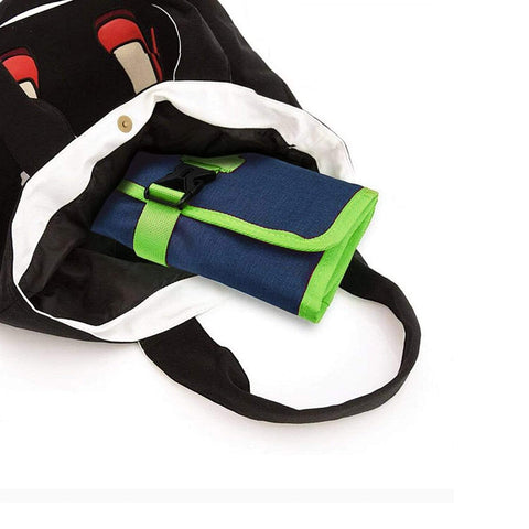 Image of REALIKE® Travel Organizer, 4 Folders Electronic Accessories Organizer for Cord, Hard Drive, Earphone, Power Bank and Others