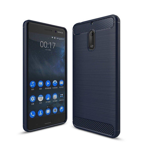 Image of Realike Ultimate Protection Back Cover For Nokia 6 - Metalic Blue
