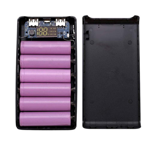 Image of REALIKE® Welding 5V 2.1A LCD Screen Digital Display Power Bank Charger Module DIY Kits Powered By 10000 mAh