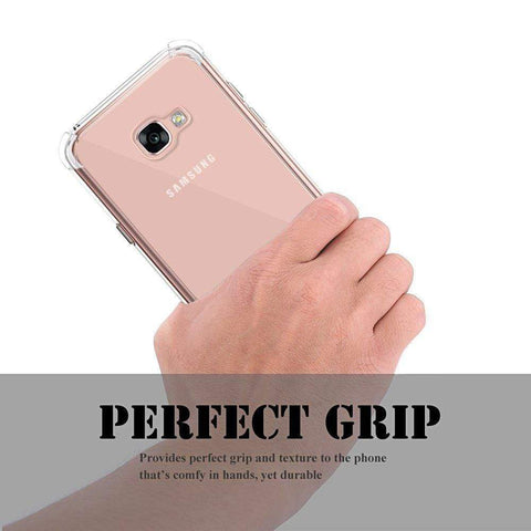 Image of Samsung A7 (2017) Back Cover Case, REALIKE™ {Imported} Premium Style Shockproof Transparent Back Case For Samsung Galaxy A7 (2017)