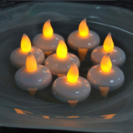 LED Floating Candles! Pack Of 12 Pieces