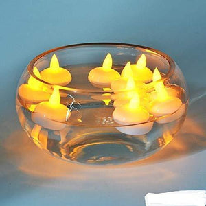 LED Floating Candles! Pack Of 12 Pieces