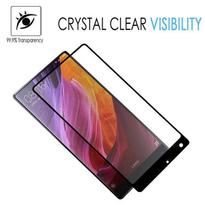 Mi Mix 2 Screen Protector, 3D Touch 9H Full Coverage HD Clear Tempered Glass for Mi Mix 2 (Black) (BLACK)