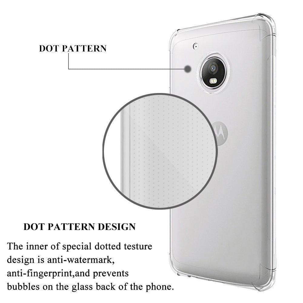 Moto G5 plus Back Cover, Armor Pudding Soft Silicon TPU 360 Back Cover For Moto G5 plus