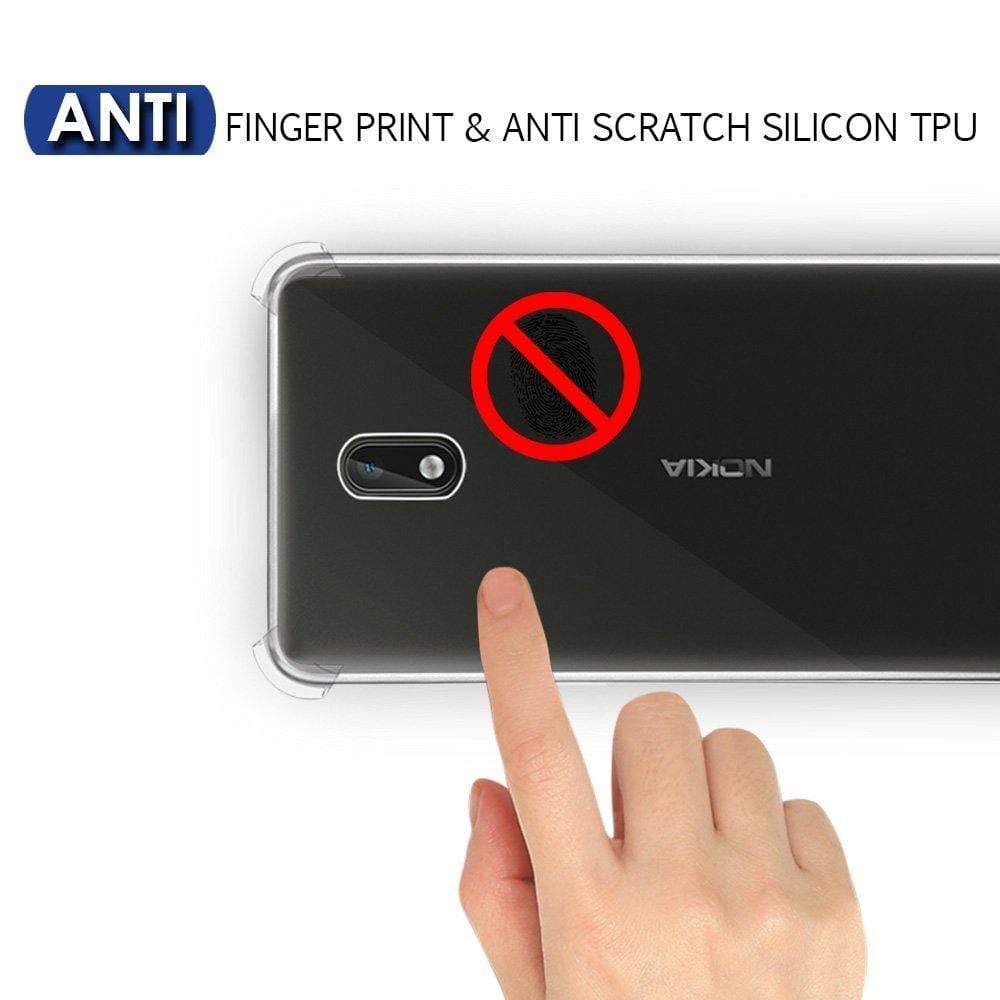 NOKIA 3 Back Cover Case, REALIKE&reg; 100% Fit {Imported} Premium Shockproof Crystal Transparent Back Case For NOKIA 3