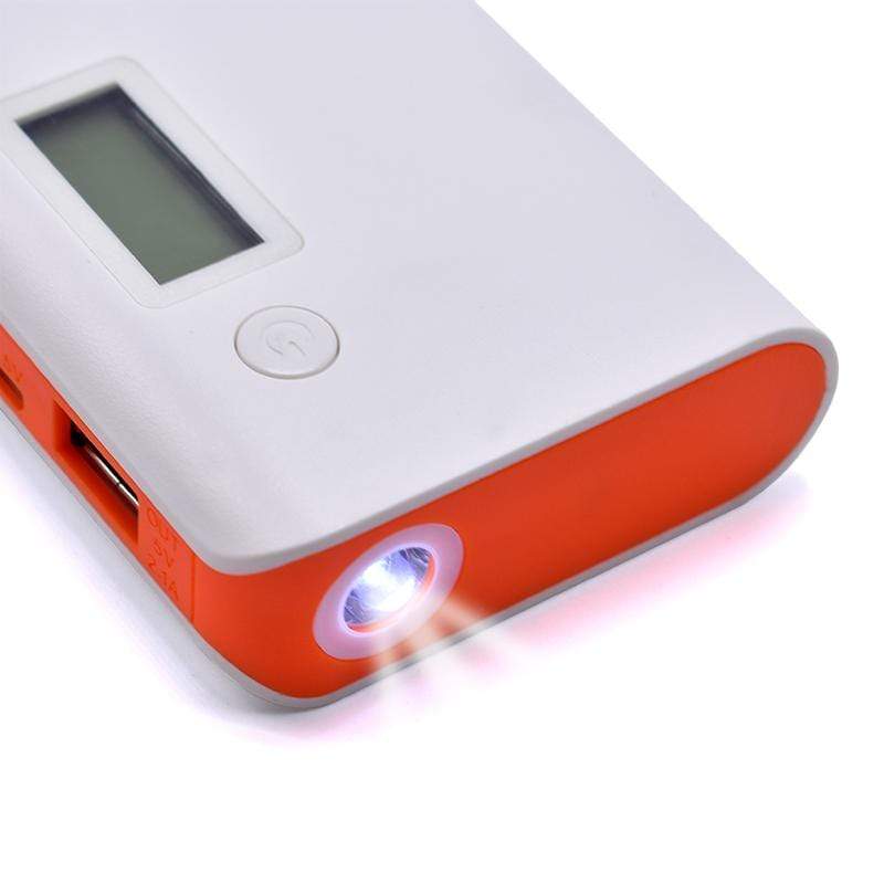 REALIKE® 15000 MAh Dual USB Charging Power Bank External Battery Charger Portable Power Bank with LCD Screen Display Battery Charger