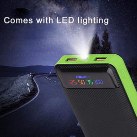 REALIKE 2.1A Dual USB Power Bank 14600 mAh Premium Quality Imported Batteries.