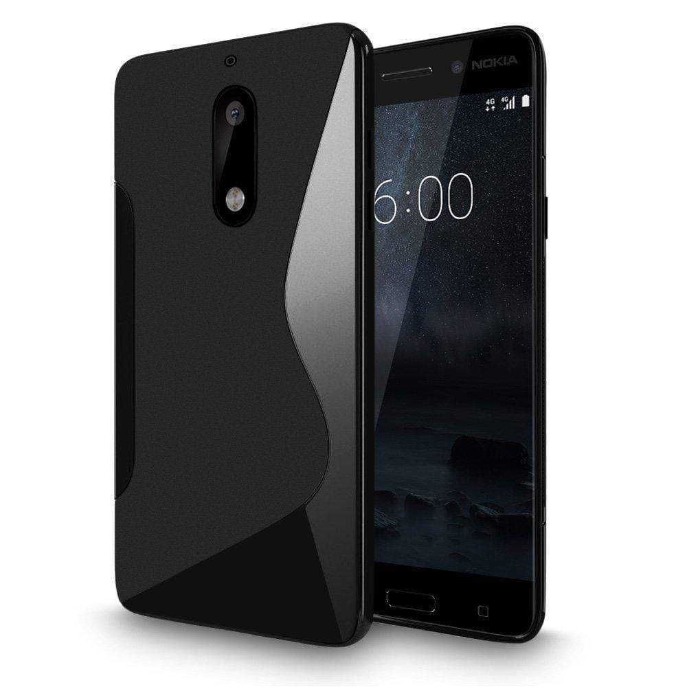 Realike Back Cover For Nokia 6 - Black
