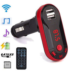 REALIKE Car MP3 Player Bluetooth Wireless FM Transmitter MP3 Player Handsfree Car Kit USB TF SD Remote
