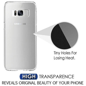 REALIKE Clear Series Flexible Tough Tpu Case For Samsung Galaxy S8