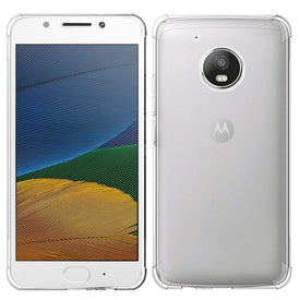 REALIKE Crystal Clear Series Flexible Silicon Tpu Case For Moto G5