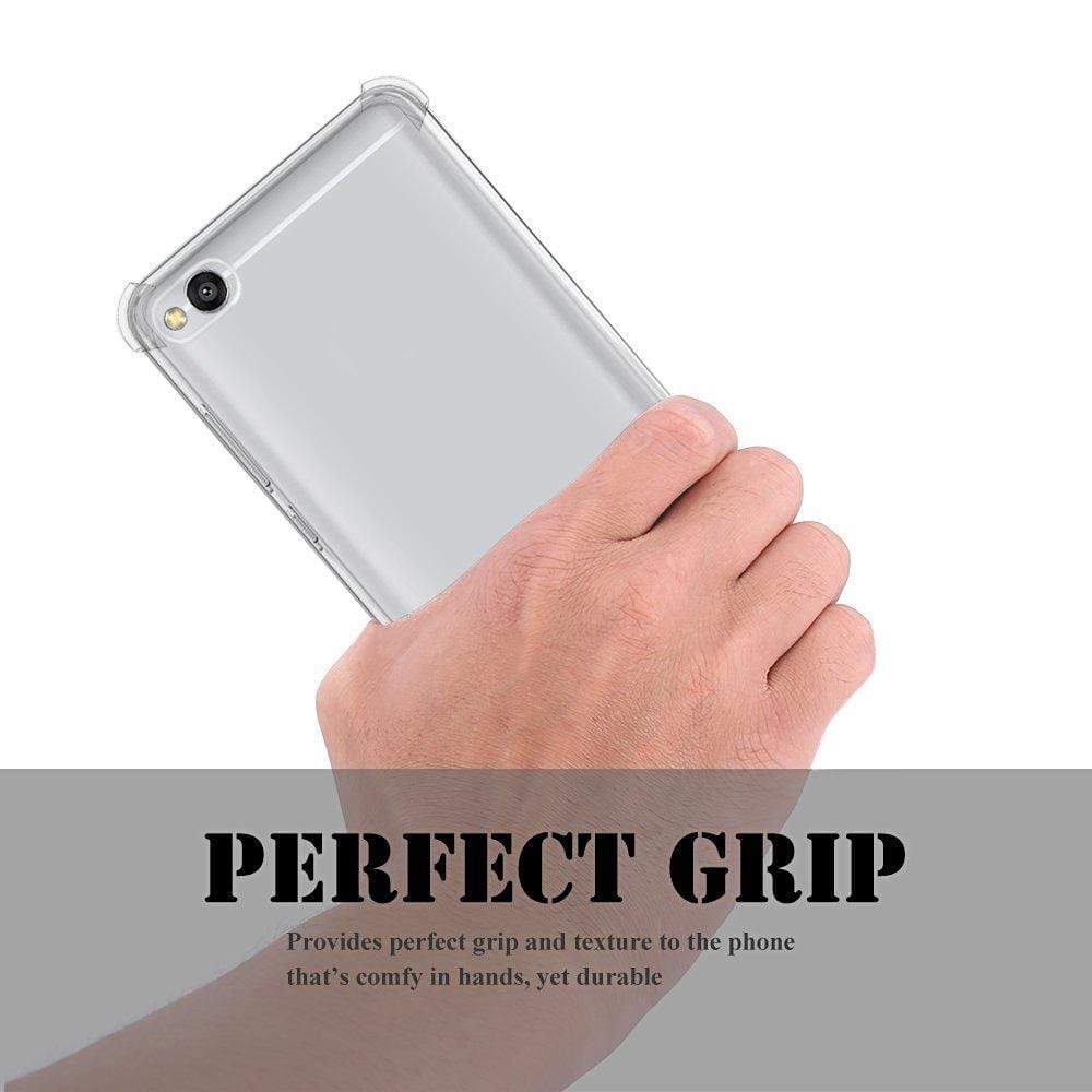 REALIKE Crystal Clear Series Flexible Silicon Tpu Case For Xiaomi Redmi 4A