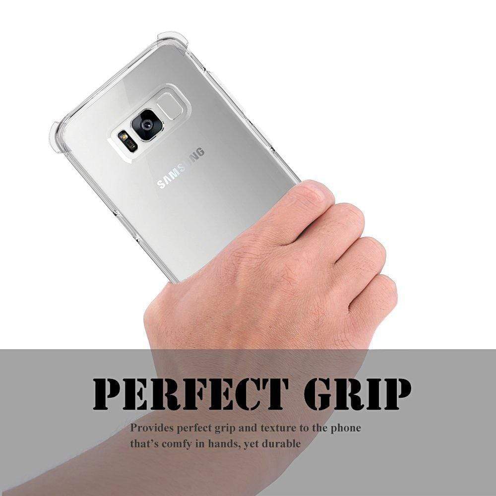 REALIKE Crystal Series Flexible Tough Tpu Case For Samsung Galaxy S8