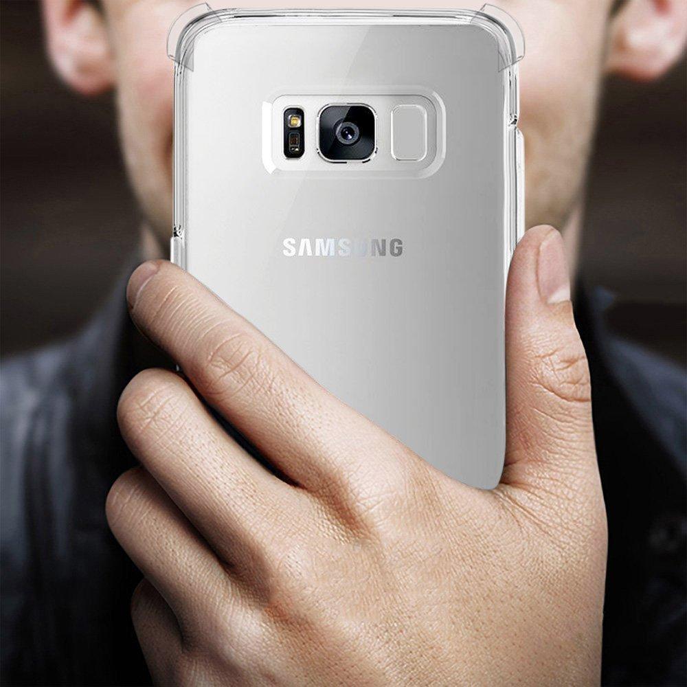 REALIKE Crystal Series Flexible Tough Tpu Case For Samsung Galaxy S8