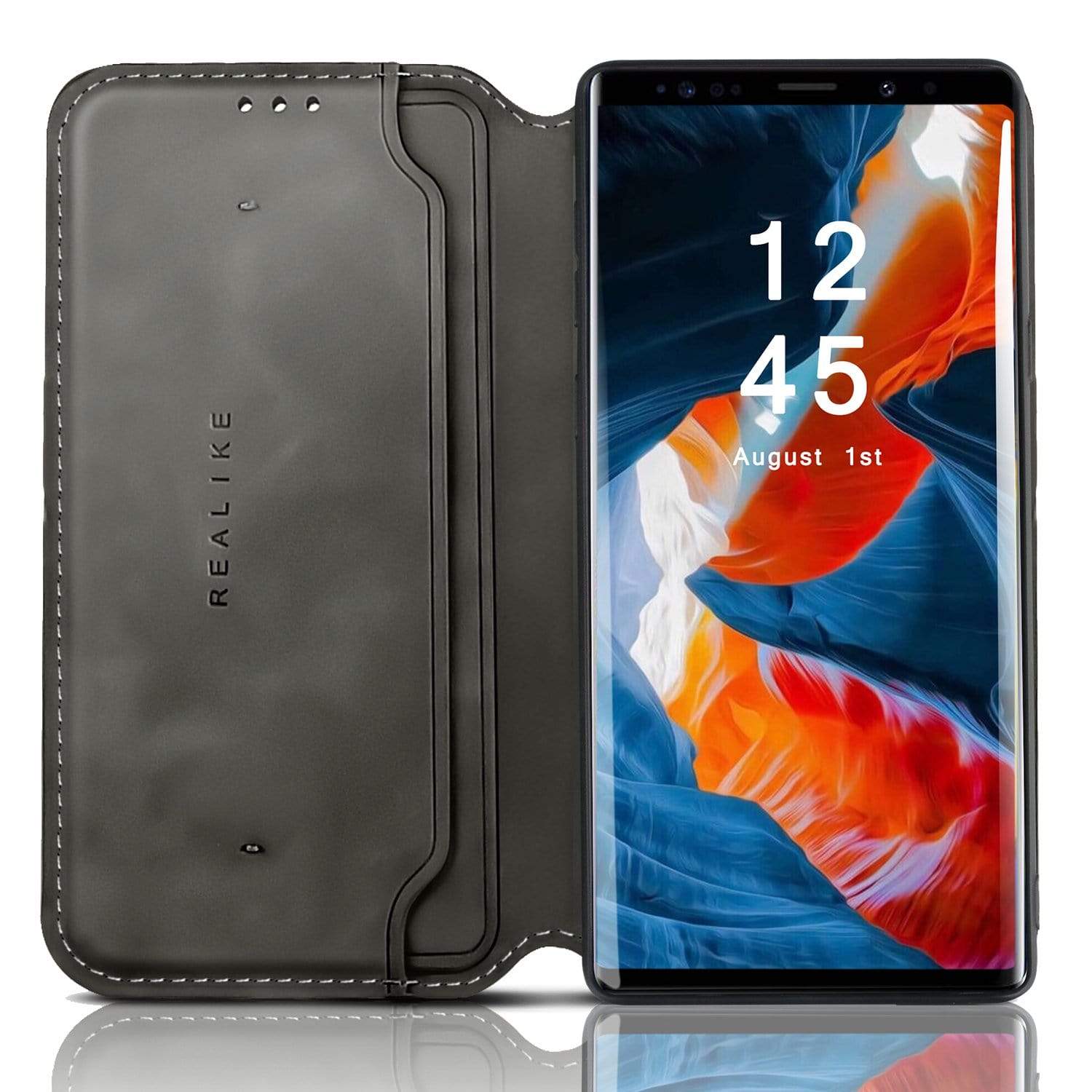 REALIKE® Exclusive Design back cover shockproof Genuine Leather premium quality case for Samsung Note 7