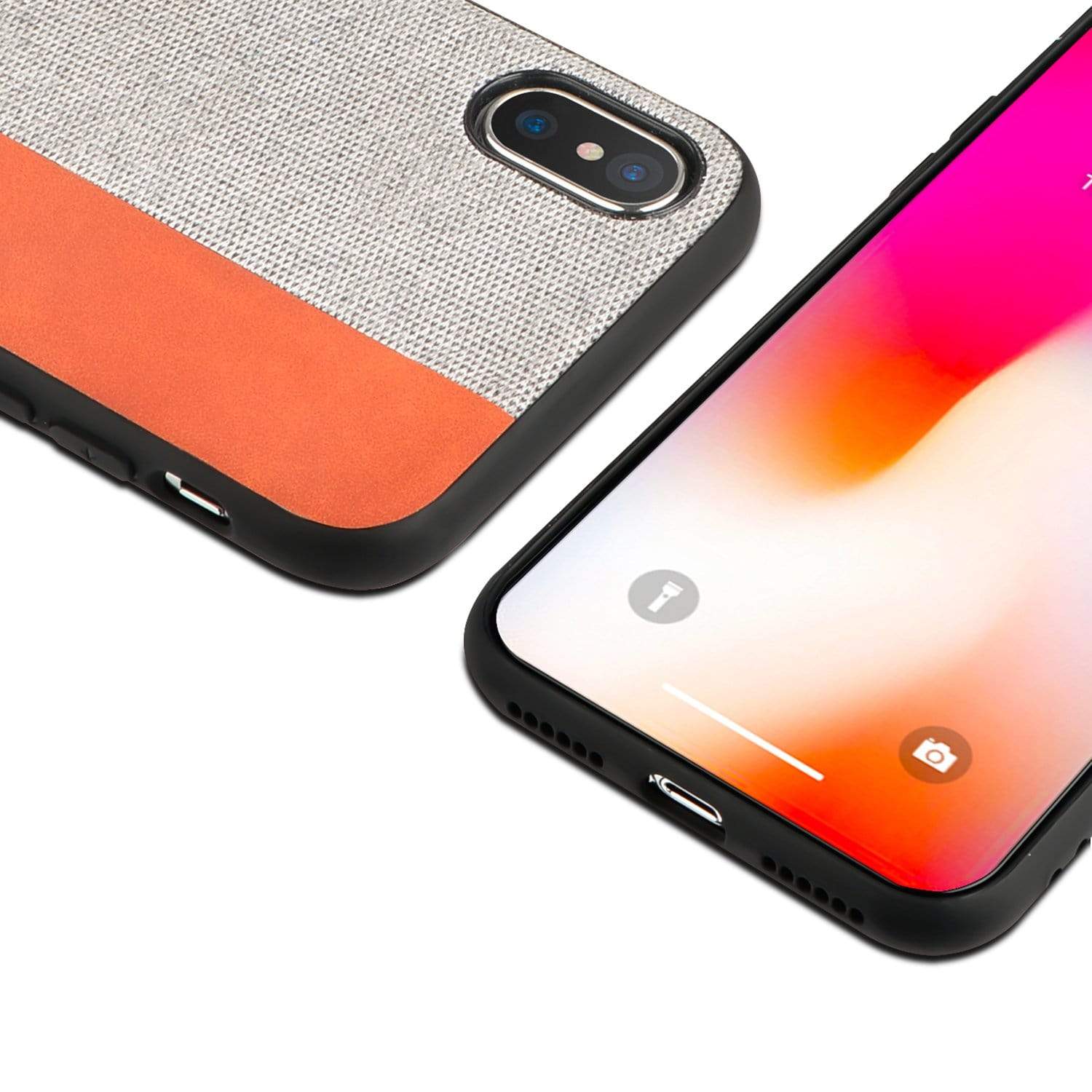 REALIKE Leather Slim Custom made case for iPhone X imported premium quality.