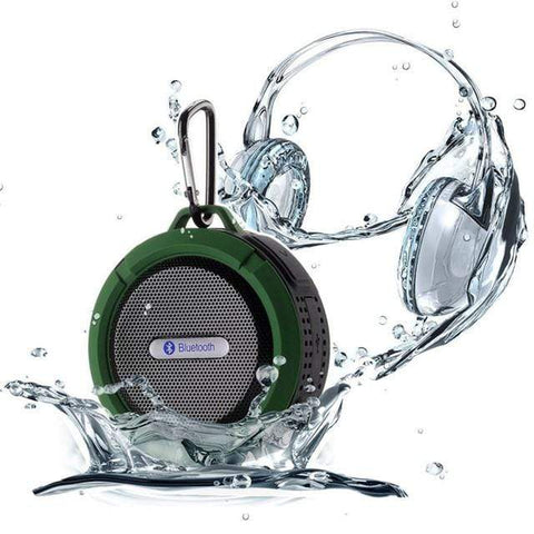 Image of REALIKE® Mini 4.0 IP65 Waterproof subwoofer stereo radio FM outdoor wireless BT Speaker