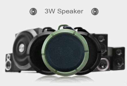 REALIKE® Mini 4.0 IP65 Waterproof subwoofer stereo radio FM outdoor wireless BT Speaker