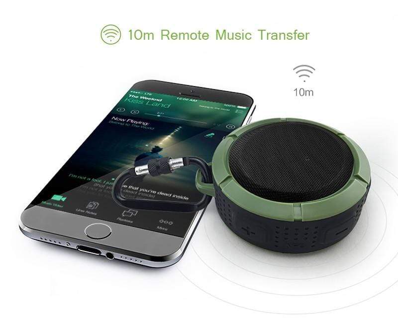 REALIKE® Mini 4.0 IP65 Waterproof subwoofer stereo radio FM outdoor wireless BT Speaker