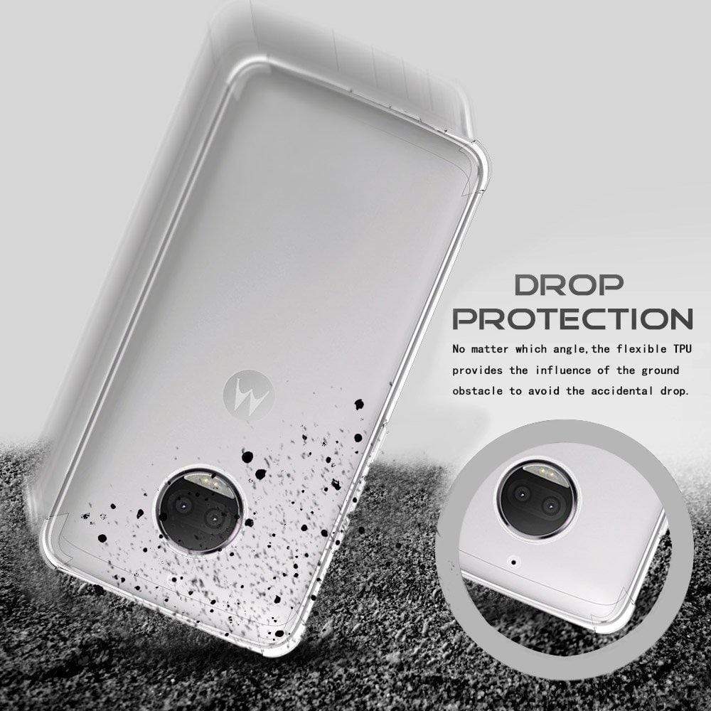 REALIKE® Moto G5S Plus Cover, Flexible Clear TPU Gel Soft Skin Silicone Protective Case For Motorola Moto G5S Plus - Clear