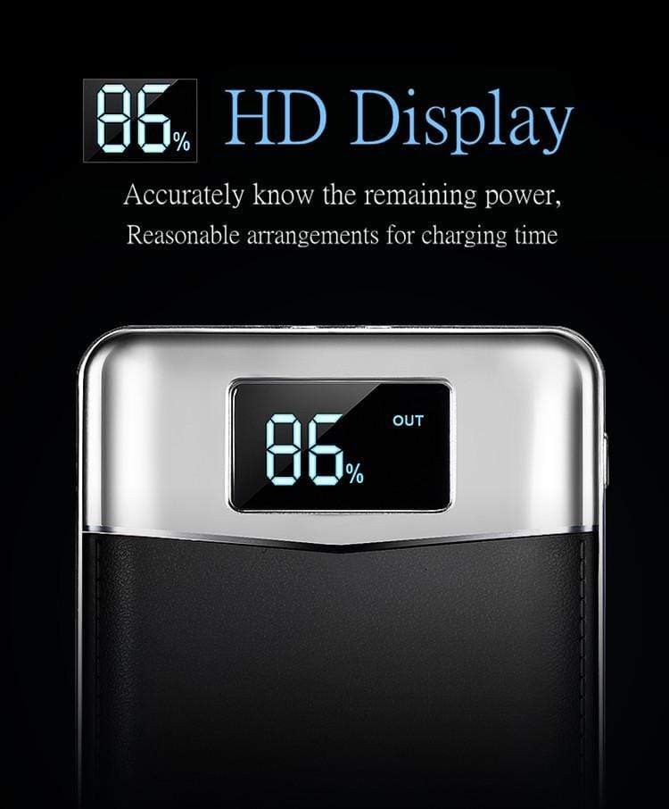 REALIKE® Original Power Bank 20000mAh External Battery Fast charge Dual USB Powerbank