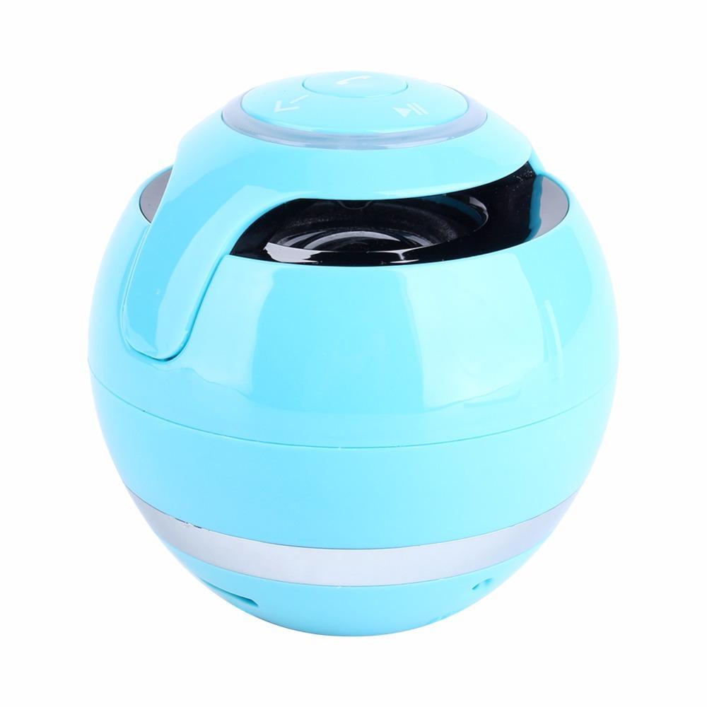 REALIKE Portable Column Bluetooth Speaker Wireless Ball Mini Handfree TF FM Radio With Mic MP3 Globe Audio Sound box