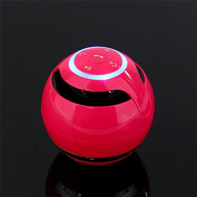 REALIKE Portable Column Bluetooth Speaker Wireless Ball Mini Handfree TF FM Radio With Mic MP3 Globe Audio Sound box