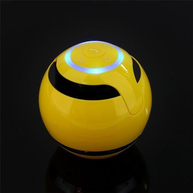 REALIKE Portable Column Bluetooth Speaker Wireless Ball Mini Handfree TF FM Radio With Mic MP3 Globe Audio Sound box