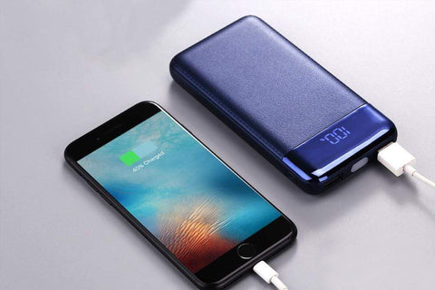 Image of REALIKE® power supply 20000 mAh protable powerbank external Battery bank LED travel fast USB charger
