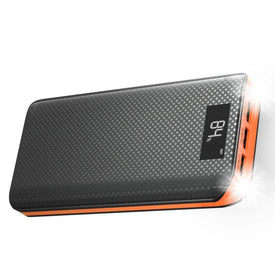 REALIKE® Powerbank 20000 mAh 3 Usb Power Bank LCD Display Battery for Huawei Xiaomi iPhone Samsung LG Sony HTC Bluetooth Speaker etc.