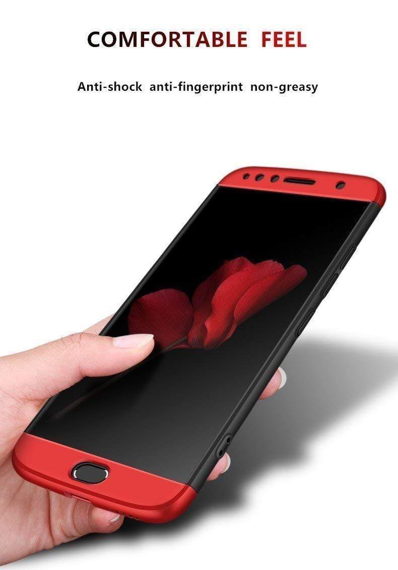 REALIKE® Premium Back Case for Moto G6 – 3 in 1 Double Dip Case [ Anti Slip ] Super Slim [Hard] Hybrid PC All Angle Protection Lightweight Back Case Cover for Motorola Moto G6