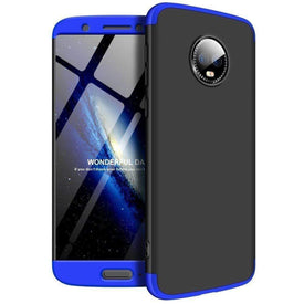 REALIKE® Premium Back Case for Moto G6 – 3 in 1 Double Dip Case [ Anti Slip ] Super Slim [Hard] Hybrid PC All Angle Protection Lightweight Back Case Cover for Motorola Moto G6