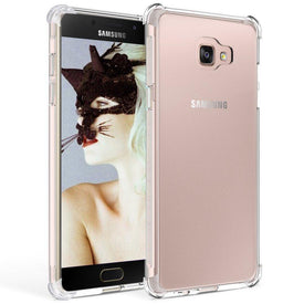 Realike Premium Style Shockproof Transparent Back Case For Samsung Galaxy A7 (2017)