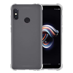 REALIKE® Redmi Note 5 Pro Back Cover, Branded Case With Ultimate Protection Flexible Transparent Back Cover For Xiaomi Redmi Note 5 Pro-2018