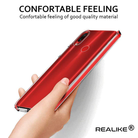 Image of REALIKE Redmi Note 7S / Redmi Note 7 Pro Back Cover, Transparent Soft Anti Scratch Back Case for Redmi Note 7S/ Redmi Note 7 / Note 7 Pro {Transparent}