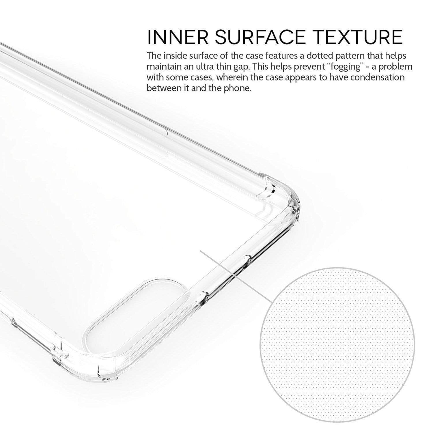 REALIKE&reg; Honor View 10 Cover, Anti-fingerprint Soft Silicone Transparent Back Cover Case for Huawei Honor View 10 (CLEAR)