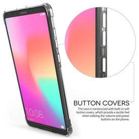 REALIKE® Honor View 10 Cover, Anti-fingerprint Soft Silicone Transparent Back Cover Case for Huawei Honor View 10 (CLEAR)