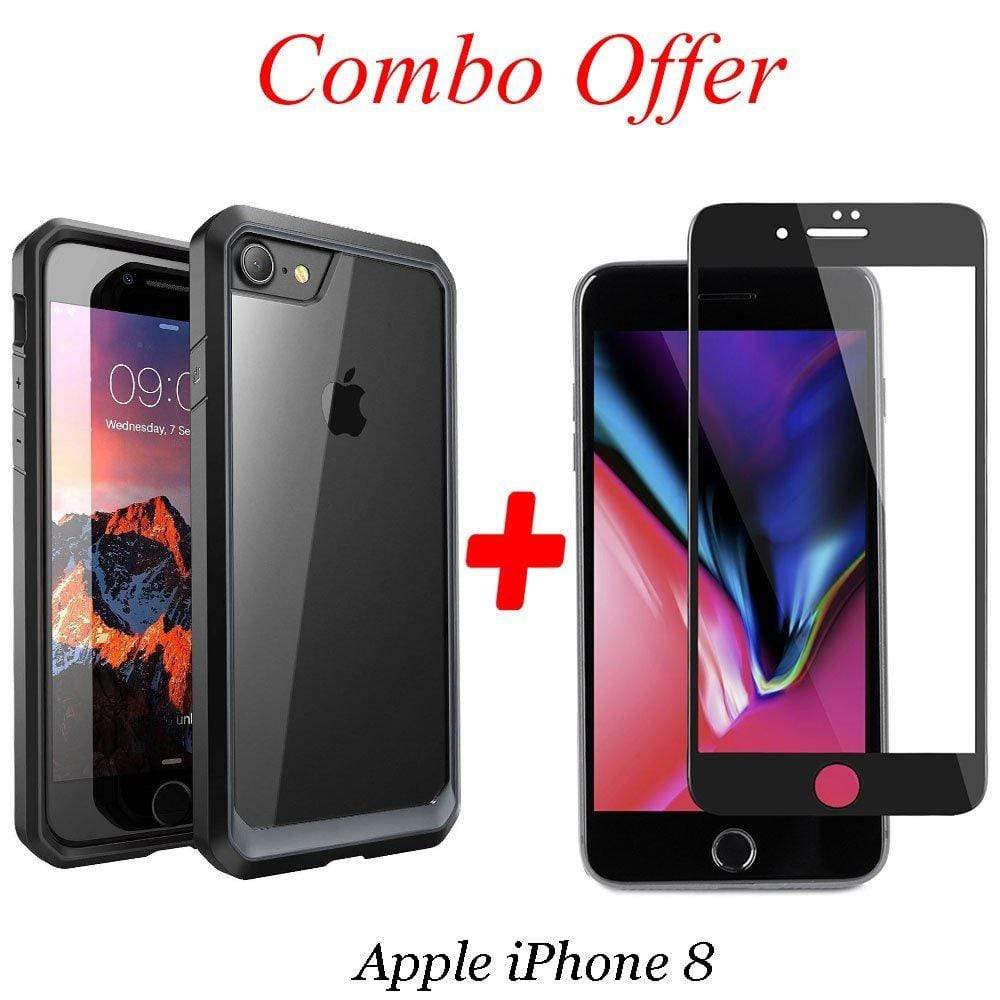 REALIKE® iPhone Crystal Back Case with Screen Protector