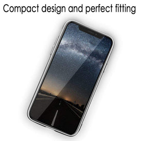 REALIKE® iPhone X 360° Back Cover, Ultra Thin Slim Hard Premium 360° PC Case For iPhone X (BLACK)