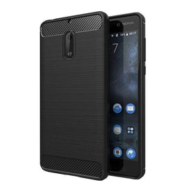 REALIKE&reg; NOKIA 6 Armor Case, Ultimate Protection from Drops, Durable, Anti Scratch, Perfect Fit, Anti Shock Technology, Back Cover for NOKIA 6 - METAlLIC BLACK